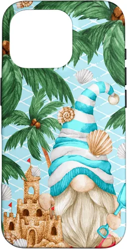 Vista 20 de Life is Better At The Beach for Summer Lover Funny Gnome Case for iPhone 17