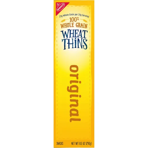 Vista 15 de Wheat Thins Snacks originales, galletas de trigo integral, galletas de aperitivos, 8.5 onzas