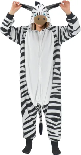 Vista 3 de Adult Onesie Pajamas Cosplay Costume Animal Plush Homewear Sleepwear Jumpsuit for Men Women Girls Boys Teens