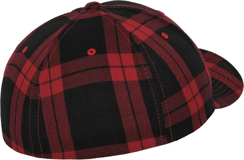 Vista 5 de Flexfit Gorra elástica de tartán