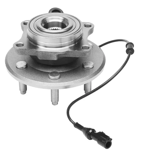 Vista 17 de Detroit Axle - Par de cojinetes de rueda delantera/trasera para Ford Edge 11-14, 09-19 Flex, 13-19 Police Interceptor Sedan, 14-18 Police Sedan