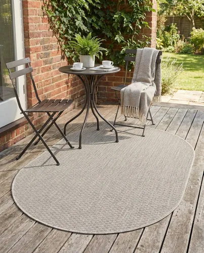 Vista 36 de Rugs.com Outdoor Solid Collection - Alfombra de pelo plano beige de 2 x 3 pulgadas, perfecta para entradas, cocinas, rincones de desayuno, piezas