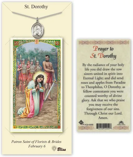 Vista 20 de Medalla de peltre Nuestra Señora de la Consolación con tarjeta de oración santa laminada