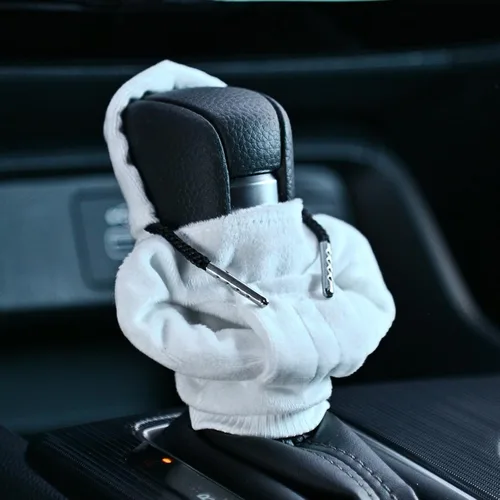 Vista 6 de Sudadera con capucha para palanca de cambios de automóvil, accesorios interiores de automóviles, camisa con capucha de moda, divertida perilla