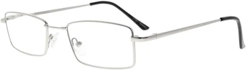 Vista 9 de Eyekepper Anteojos de lectura con bisagras de resorte con puente de titanio de memoria flexible para hombres y mujeres (negro, +0.50)