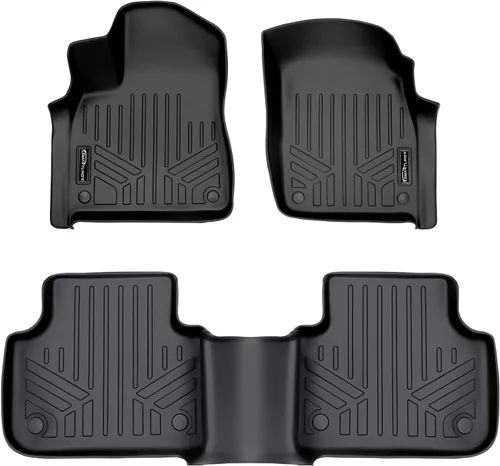 Vista 8 de MAXLINER Juego de alfombrillas de piso y forros de primera fila para Audi A4 / S4 Sedan / A4 Allroad 2017-2025