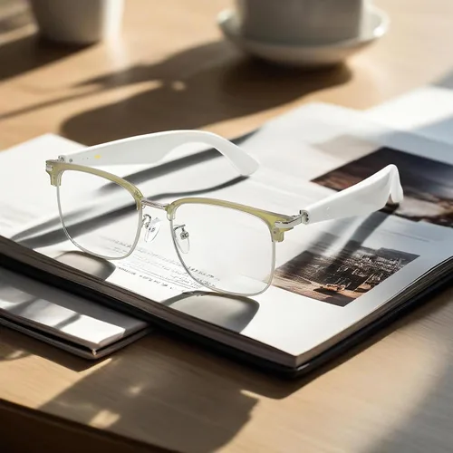 Vista 7 de Xmenha Gafas inteligentes con Bluetooth para mujer, altavoz de audio, lentes Bluetooth con altavoces, gafas de sol inteligentes de cristal azul
