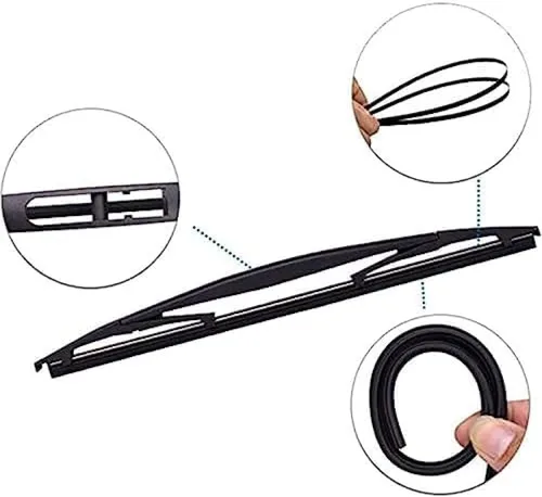 Vista 5 de Rear wiper blade and wiper arm for Nissan for X-trail T32 2014-2020 car rear wiper