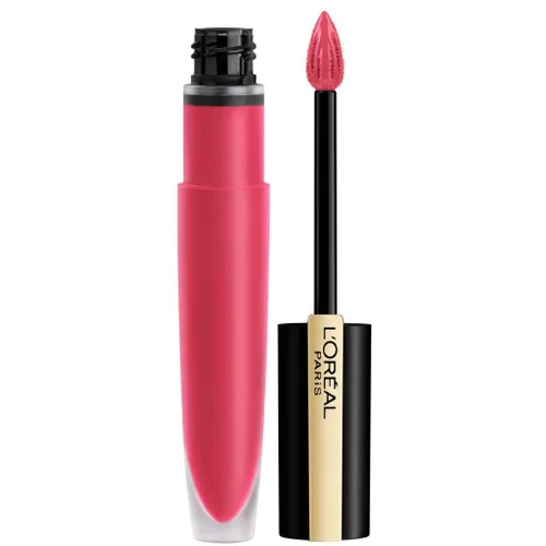 Vista 8 de L'Oréal Paris Makeup Rouge Signature - Tinta de labios mate, Adored Adorado