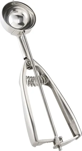 Vista 18 de Cuchara Grande de Acero Inoxidable para Muffins, Dispensador de Masa para Cupcakes, Cuchara Grande para Masa de Helado, Cupcakes y Muffins, Acero
