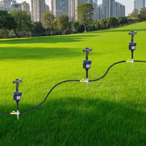 Vista 5 de Detector repelente de rociadores activado por movimiento para jardín al aire libre impermeable