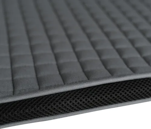 Vista 4 de WeatherBeeta Prime Air-Tec - Almohadilla de sillín con forma de salto Gris