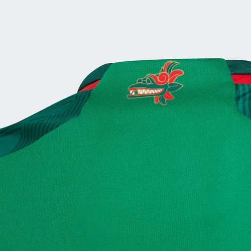 Vista 4 de adidas Mexico 22 Home Jersey Niños