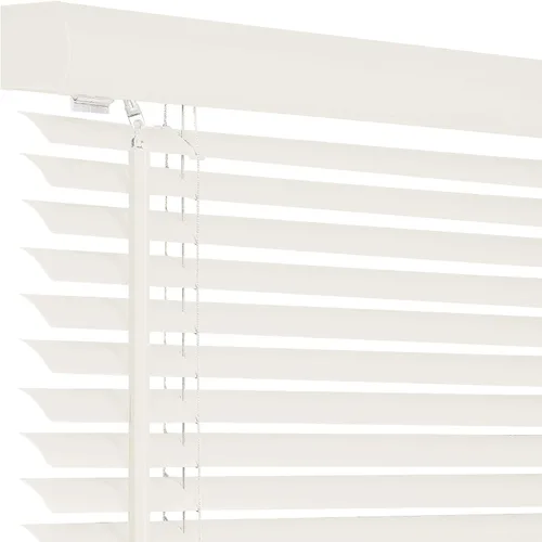 Vista 3 de PowerSellerUSA Persianas de Ventana sin Cordón, Privacidad y Filtrado de Luz, Lamas de Vinilo Minipersiana de 1", Tratamiento de Ventana Anti-UV, Se