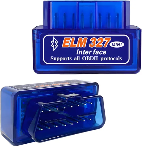 Vista 7 de ELM327 OBDⅡ - Escáner de diagnóstico automático para coche, detector de fallos de la herramienta de escaneo Bluetooth automático, mini lector
