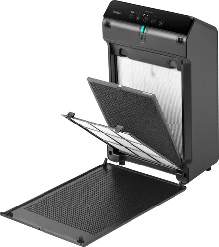 Vista 4 de WINIX Purificador de aire 5520 para habitación grande del hogar de hasta 1882 pies cuadrados en 1 hora con monitor de calidad del aire, True HEPA