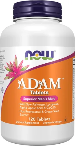 Vista 9 de Múltiples vitaminas para hombres Now Foods Adam, 241781, 1, 1