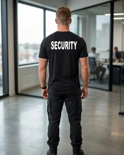 Vista 3 de The Goozler Serigrafía de seguridad delantera y trasera - Camiseta