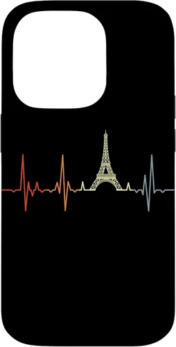 Vista 17 de My Heart Beats For Paris France Eiffel Tower Case for iPhone 16