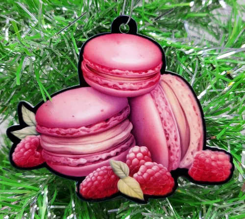Vista 2 de Adorno navideño de Macroons