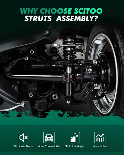 Vista 2 de SCITOO Puntales delanteros completos de montaje de resorte para Lexus LS430 Quick Struts 11690 - Juego de 2