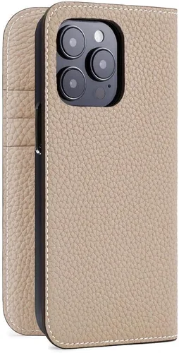 Vista 8 de BONAVENTURA Funda para smartphone Diary [iPhone15 Pro, negro x Etoupe] BODTR15P-BKET