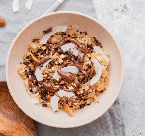 Vista 5 de Mantequilla de Almendra con Chocolate Oscuro de Laurel – Mantequilla de Nueces Alta en Proteínas – Untable con Sabor a Nutella – Mantequilla Baja