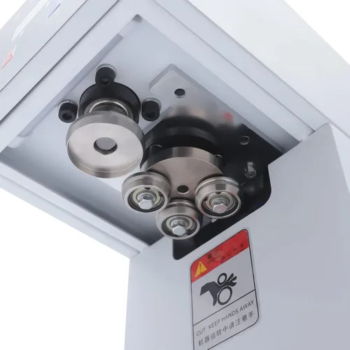 Vista 5 de Máquina selladora de latas comercial de 110 V Máquina selladora automática de latas para el hogar Máquina selladora de latas para boca de botella