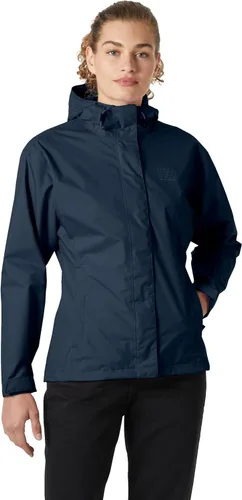 Vista 10 de Helly Hansen Chaqueta de Lluvia Seven J para Mujer Impermeable, Resistente al Viento y Transpirable con Capucha Rosa fuerte