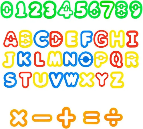 Vista 10 de Juego de extrusoras de masa de diseños surtidos – Juego de 10 – Colores surtidos