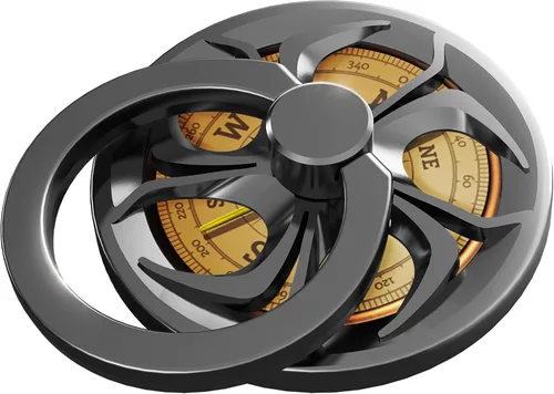 Vista 12 de Soporte para anillo de dedo, rotación de 360°, giratorio para teléfono celular, soporte con agarre universal [lavable/reutilizable] para Negro
