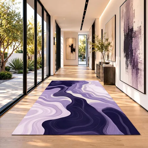 Vista 13 de Alfombra de entrada lavable verde de 2 x 3 pies, alfombra decorativa de mármol abstracto, alfombra pequeña antideslizante para puerta de entrada