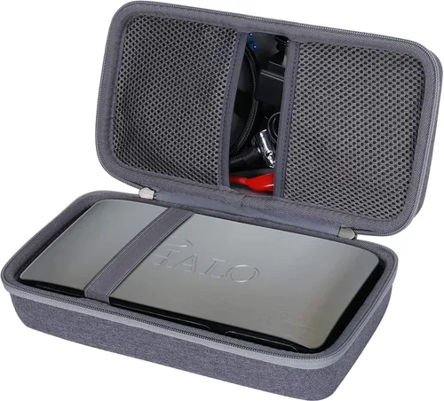 Vista 15 de khanka Estuche de almacenamiento para HALO Bolt Ultimate 2.0/HALO Bolt Air +1750 Arrancador de batería portátil para automóvil, solo estuche (negro)