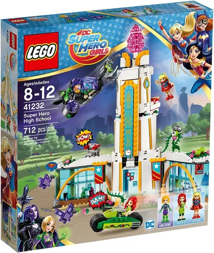 Vista 5 de LEGO DC Super Hero - Súper heroínas de preparatoria 41232 juguete de superhéroe