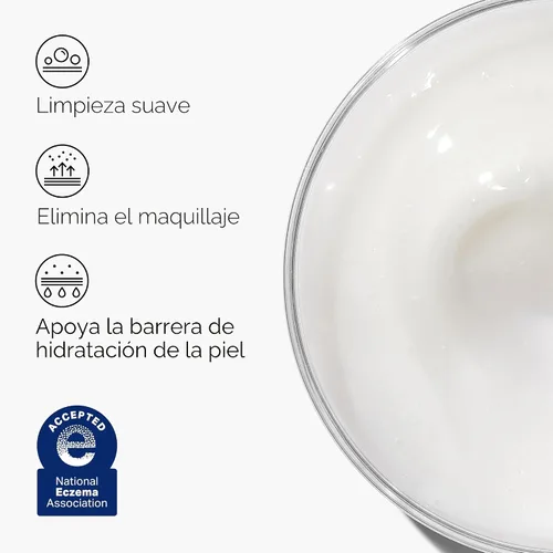 Vista 3 de The Ordinary Limpiador en crema glicolípido, eliminación suave de maquillaje con agentes glicolípidos derivados de plantas, 5.1 onzas líquidas
