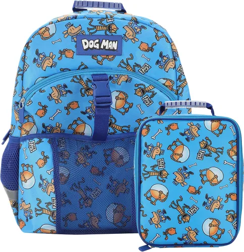 Vista 13 de Bioworld Conjunto de Mochila Premium y Kit de Almuerzo de Batman de 2 Piezas de 16" para Niños