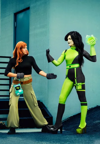 Vista 3 de Disfraz Deluxe de Disney Kim Possible para Mujer Talla Plus Multicolor