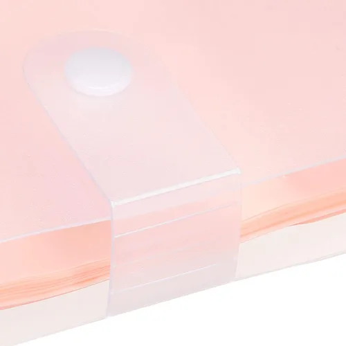 Vista 4 de PATIKIL Portatarjetas de visita, 1 paquete de carpeta portátil de plástico para tarjetas, libro organizador de tarjetas de nombre para mujeres
