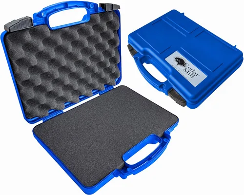 Vista 18 de Cedar Mill Fine Firearms Estuche para pistola aprobado por la TSA - Caja fuerte para pistola y pistola de 0.354 in, revólver - Estuche rígido