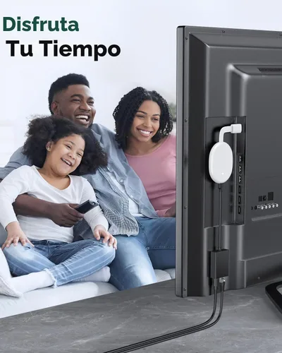 Vista 8 de ZEXMTE Adaptador USB C a Ethernet para Chromecast con Google TV, adaptador de red Ethernet USB C a Rj45, compatible con Chromecast Google TV