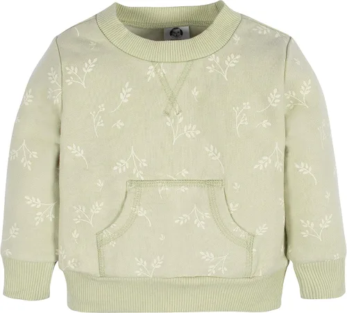 Vista 4 de Gerber Conjunto de sudadera y pantalón deportivo de forro polar de 2 piezas para bebé niña