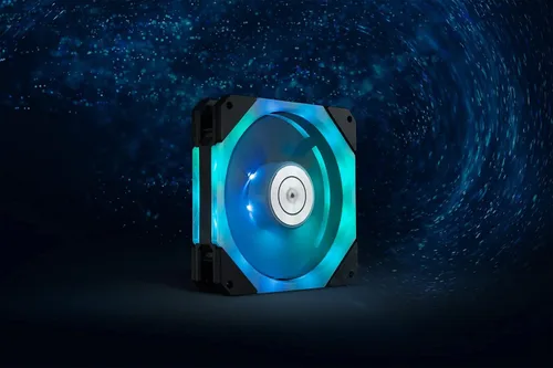 Vista 9 de EKWB EK-Quantum Impulse 120 D-RGB - Ventilador de 4.724 in, 400-1800 RPM, color negro