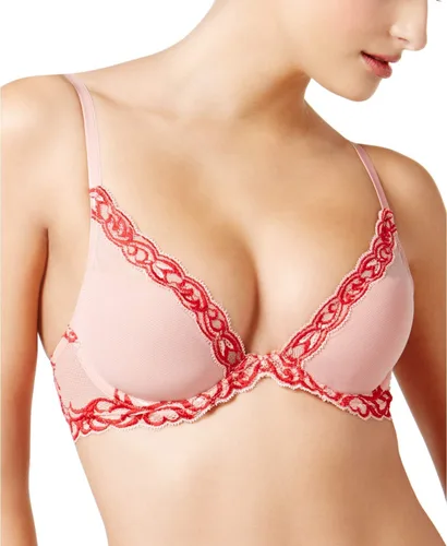 Vista 59 de Natori - Sujetador de encaje para mujer con inmersión, diseño de plumas Cafe