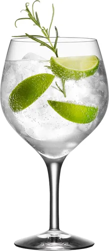 Vista 4 de Orrefors Juego de 4 vasos de ginebra y tónico