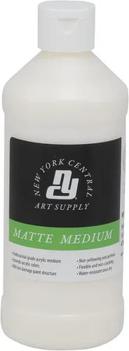 Vista 4 de New York Central Medios acrílicos – Pintura de grado profesional que no se agrieta para pintura corporal pesada, collage, medios mixtos