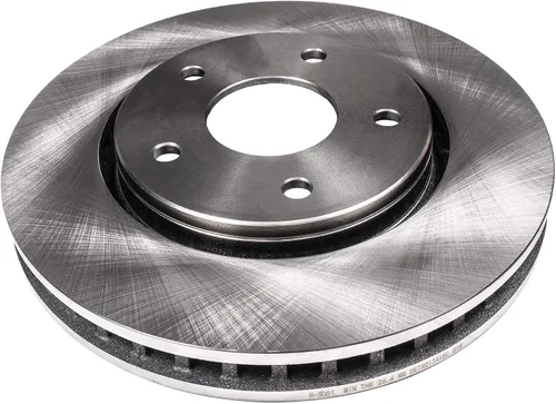 Vista 308 de Detroit Axle - Rotores de freno delantero para 04-13 Mazda 3 Rotores de frenos de disco 06-15 Mazda 5 Reemplazo: Rotor regular delantero de 11.81
