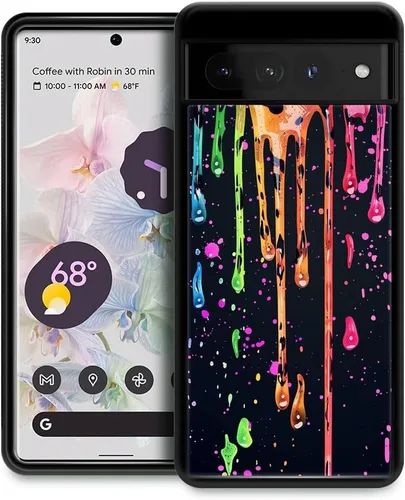 Vista 10 de CARLOCA Funda compatible con Google Pixel 7 Pro, Angry Cat Knife What Pattern Ultra Protección a prueba de golpes de silicona suave TPU
