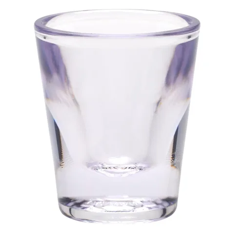 Vista 2 de GET Vaso de plástico transparente de 1 oz (juego de 12) Apto para lavavajillas, sin BPA, inastillable, fácil manejo, ideal para tomas, licores