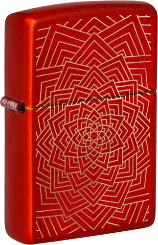 Vista 9 de Zippo - Encendedor de bolsillo cruzado Armadura San Benito Latón