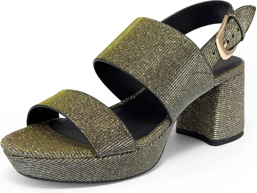 Vista 19 de Sandalias de tacón Aerosoles Camilia para mujer Natural